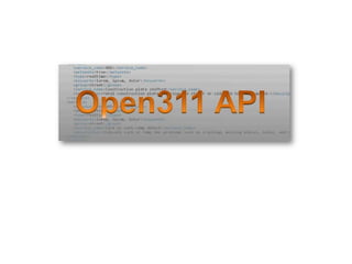 SoCap 2011: Socially Good Products from Open Data