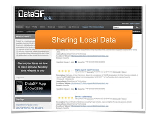 Sharing Local Data