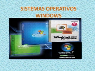 SISTEMAS OPERATIVOS WINDOWS 