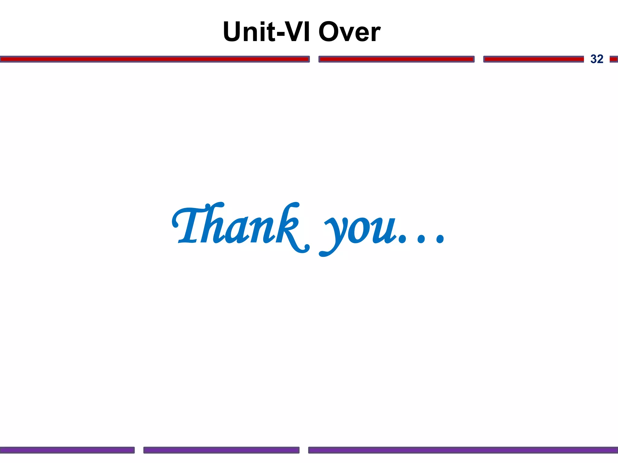 Thank you…
32
This presentation is published only for Educational Purpose
 