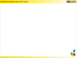 Building iPhone Web Apps using "classic" Domino