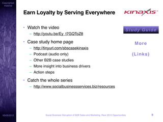 Copyrighted
 material


              Earn Loyalty by Serving Everywhere

              • Watch the video
                ...