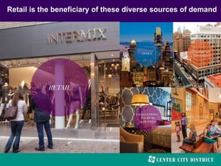 Retail is the beneficiary of these diverse sources of demand
 