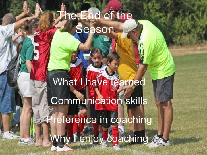 Soccer coach speech