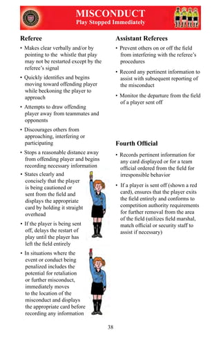 SOCCER GUIDE to procedures | PDF