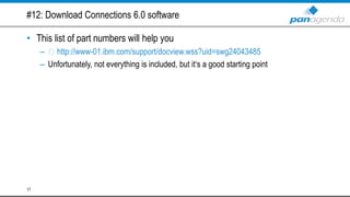 Social Connections 12 - IBM Connections Adminblast Slide 17