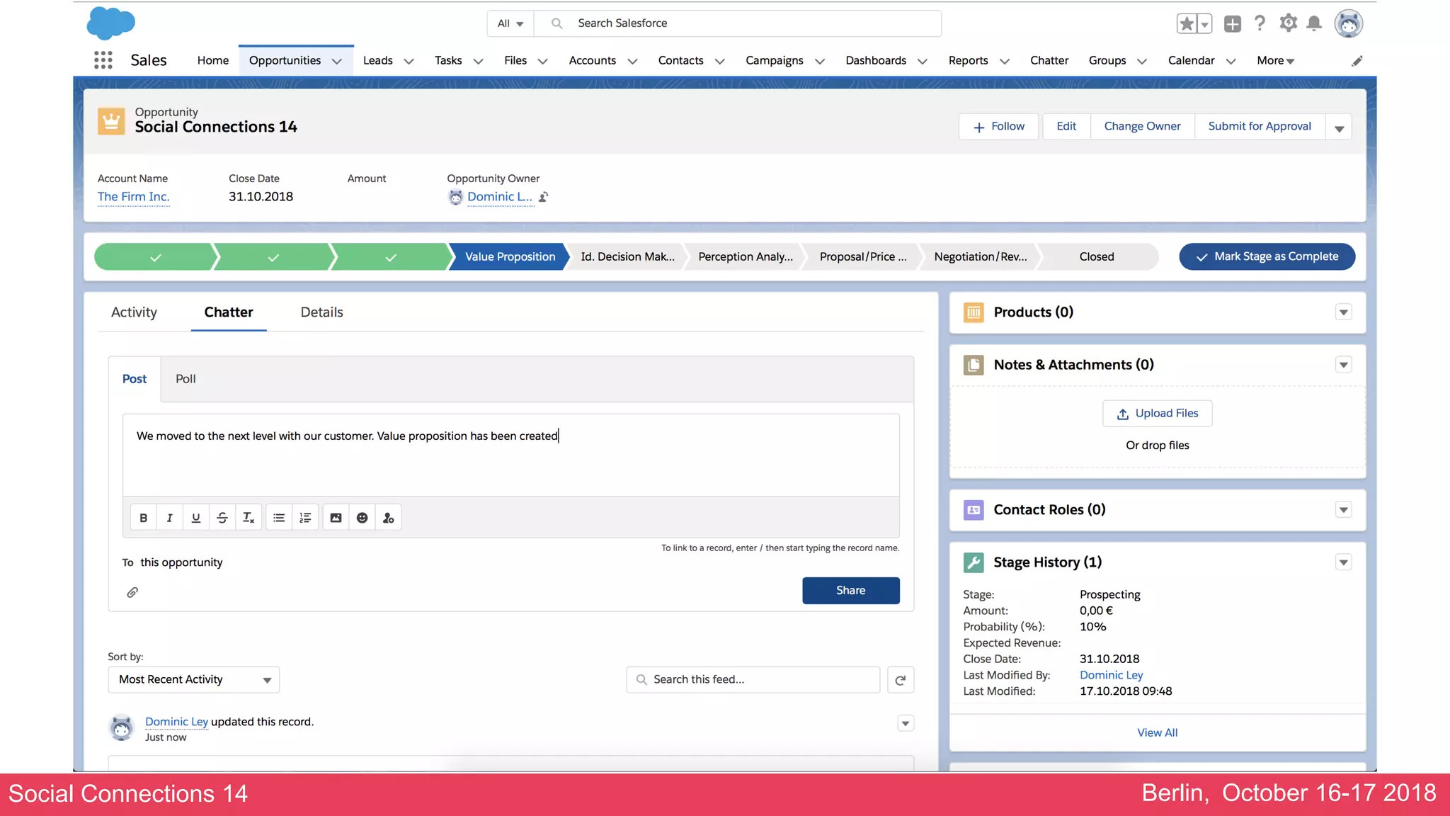 Social Connections 14 Berlin, October 16-17 2018
 