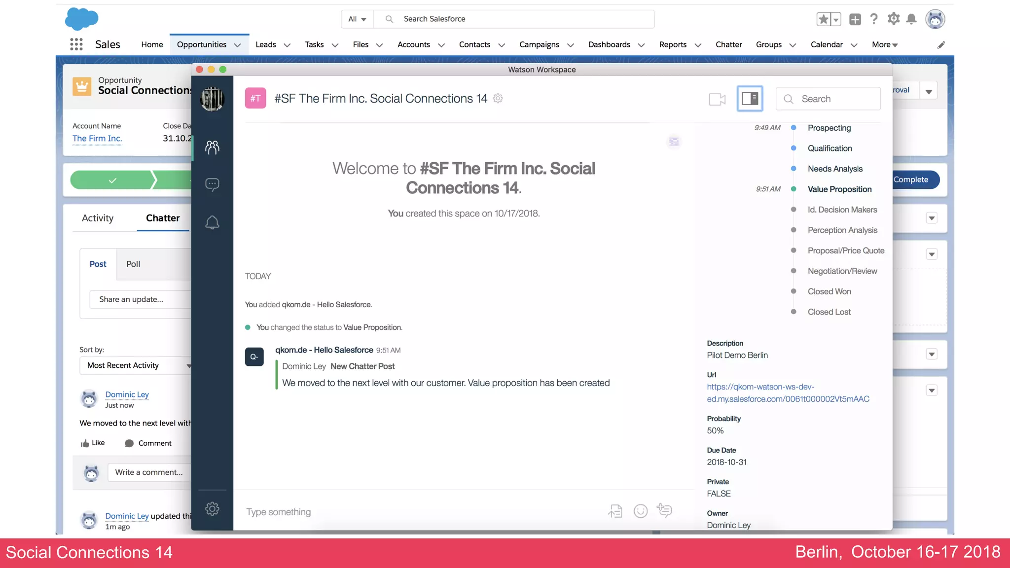 Social Connections 14 Berlin, October 16-17 2018
 
