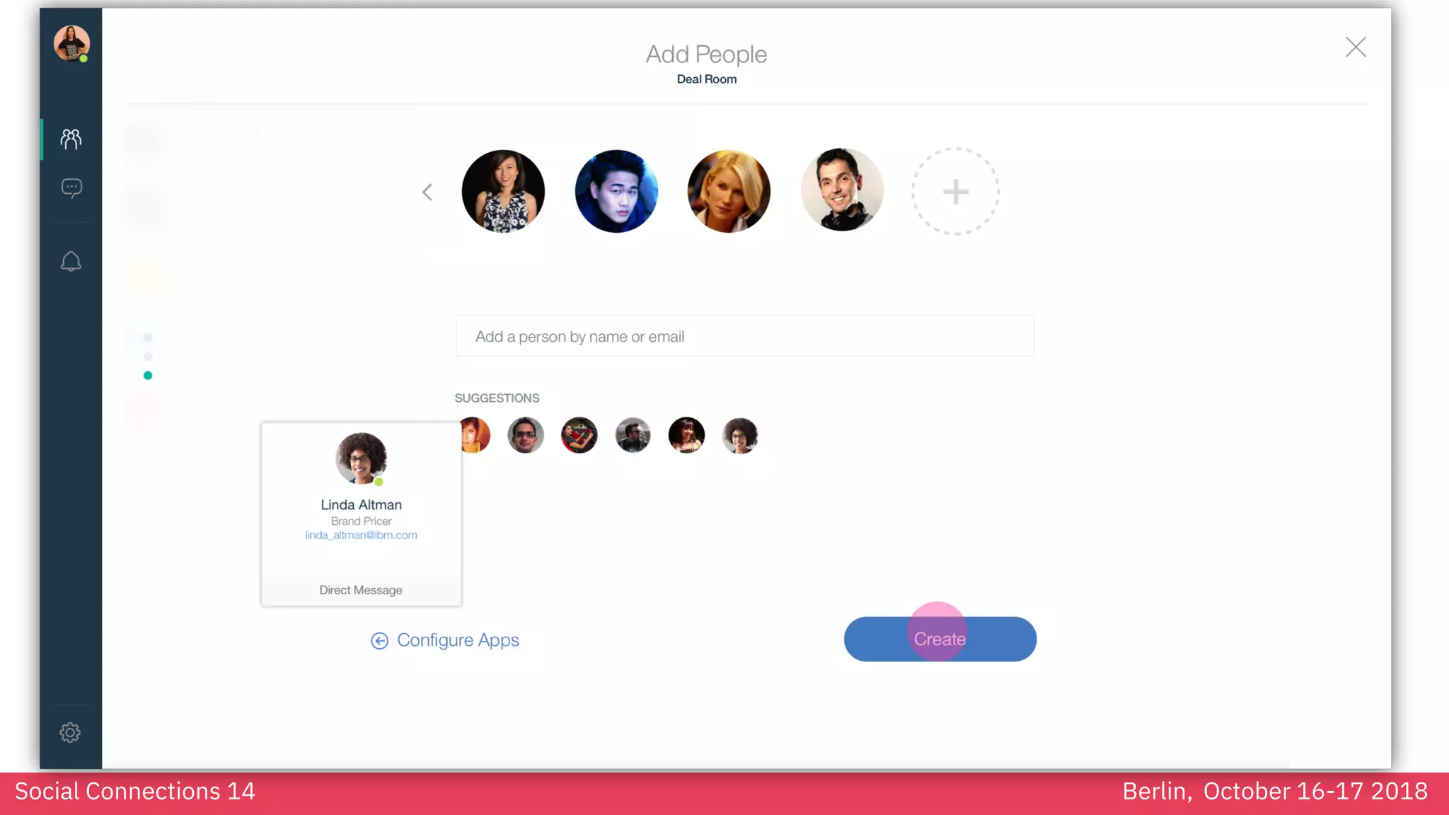Social Connections 14 Berlin, October 16-17 2018
 