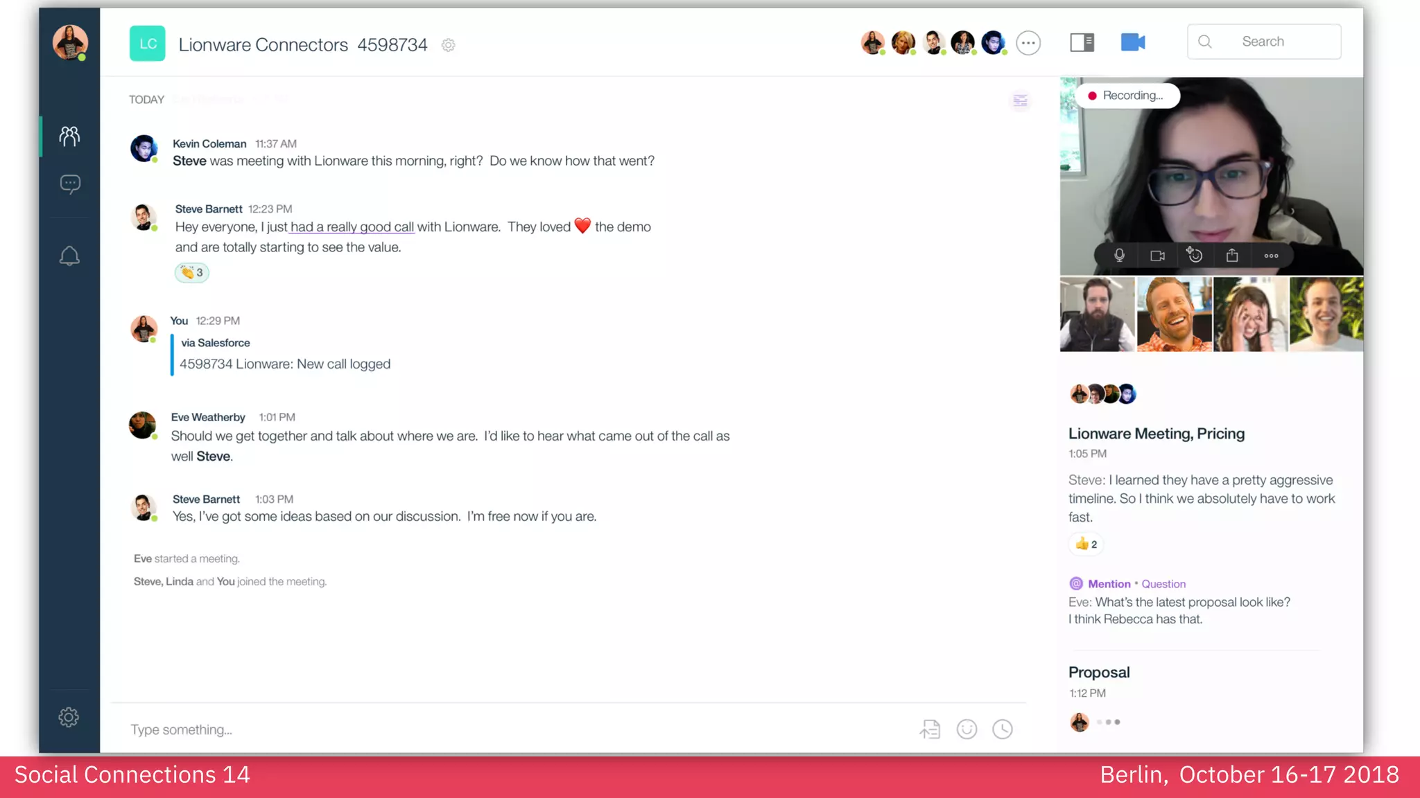 Social Connections 14 Berlin, October 16-17 2018
 