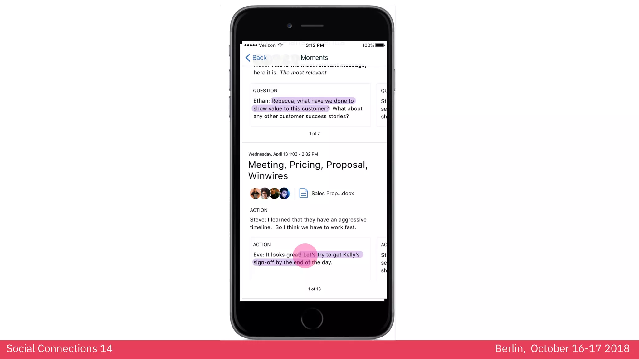 Social Connections 14 Berlin, October 16-17 2018
 
