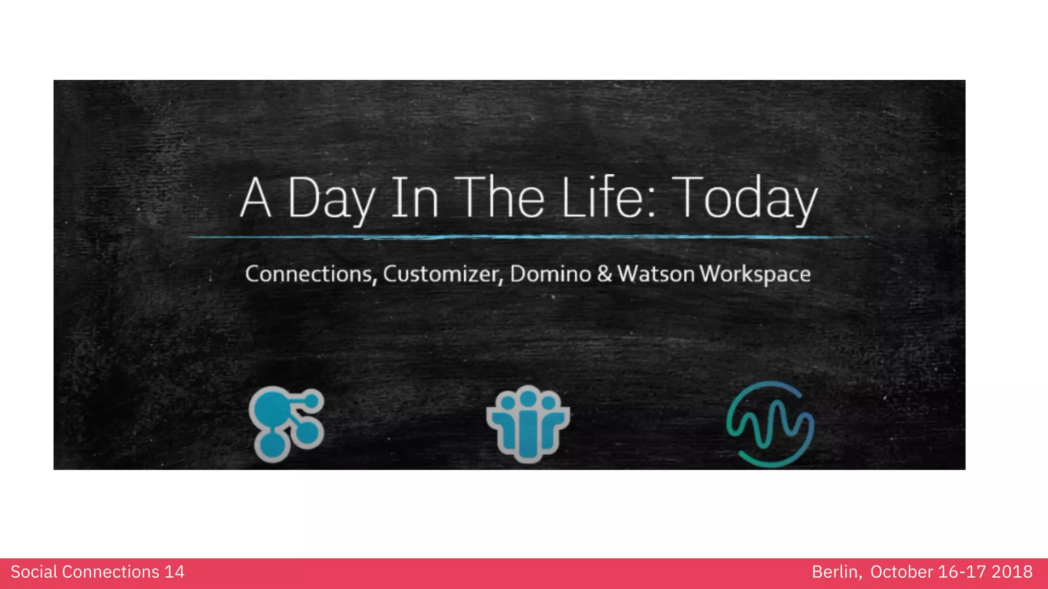 Social Connections 14 Berlin, October 16-17 2018
 