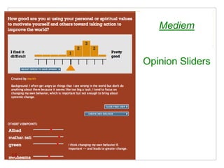 Mediem


     Opinion Sliders




16
 