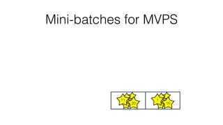 Mini-batches for MVPS
11
20
1
10
 