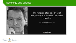 Sociology and science
 