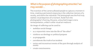 Severe human suffering examples picture