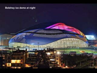 Bolshoy ice dome at night

 