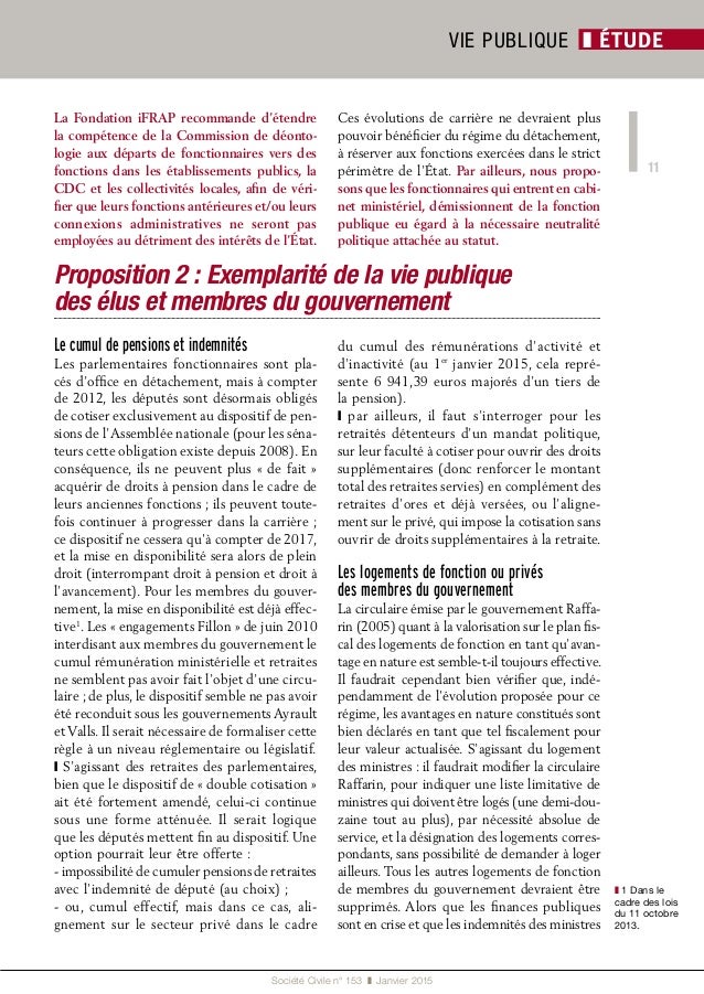 8 Propositions Pour Plus De Transparence De La Vie Publique 8 Propositions Pour Plus De Transparence De La Vie Publique