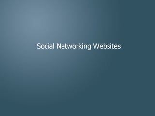 Social Networking Websites 