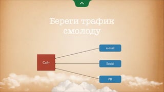 Береги трафик
смолоду
e-mail

Сайт

Social

PR

 