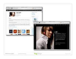 Social Architecture: Modeling the Next Generation