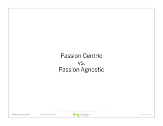 Social Architecture: Modeling the Next Generation