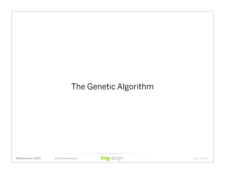 Social Architecture: Modeling the Next Generation