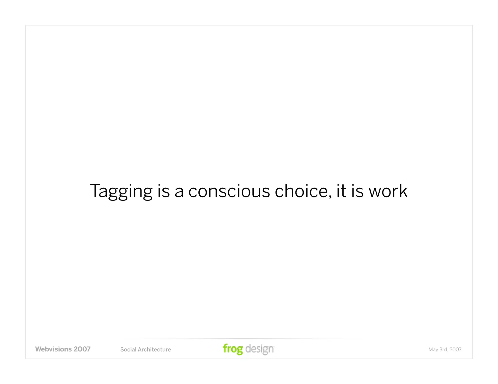 Social Architecture: Modeling the Next Generation