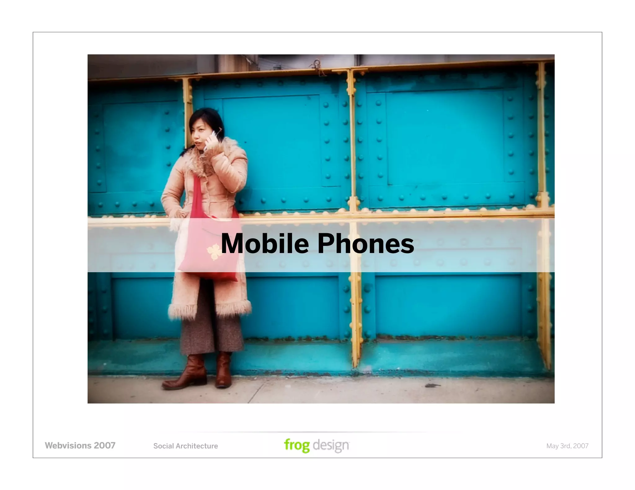 Social Architecture: Modeling the Next Generation