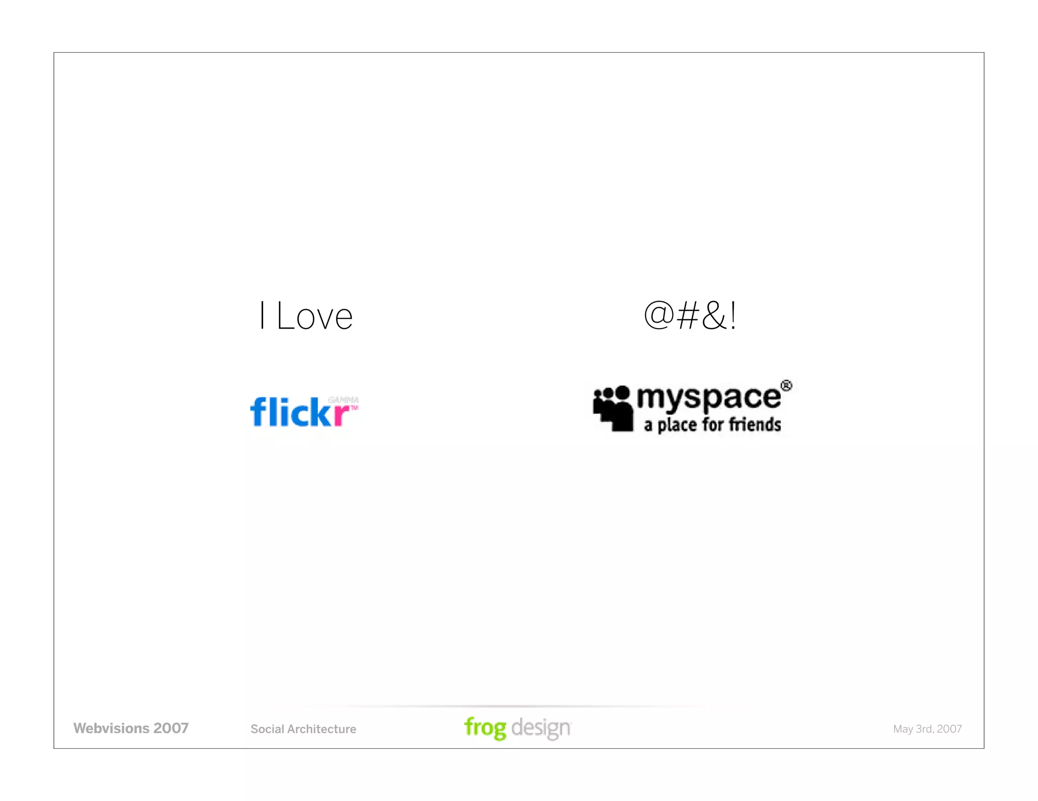 Social Architecture: Modeling the Next Generation
