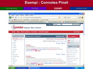 Esempi : Connotea Pinali ESEMPI 