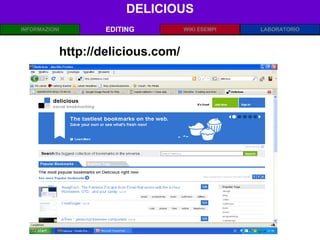 DELICIOUS EDITING http://delicious.com/ 