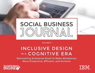 The Social Business Journal 2015 Vol. 6
1
 
