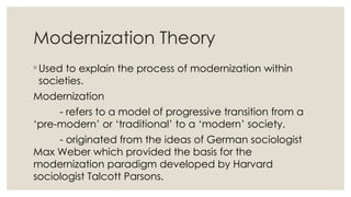 social-change-and-development for social work notes | PPTX