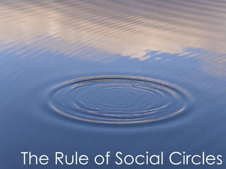 The Rule of Social Circles 