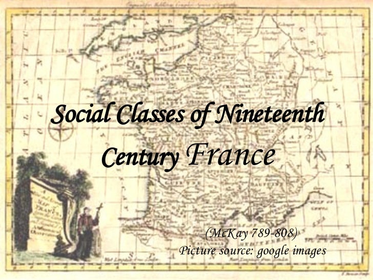 Social Classes of 19th Century France