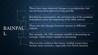 Rising sea levels due to the melting of the polar ice caps (again, caused by climate
change) contribute to greater storm d...