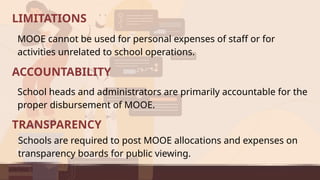 Mooe Process Flow MOOE (MISCELLANEOUS AND OTHER OPERATING EXPENSES) .pptx
