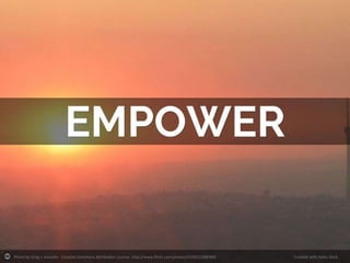 Photo by Greg + Jannelle - Creative Commons Attribution License http://www.flickr.com/photos/51001528@N05 Created with Haiku Deck
 