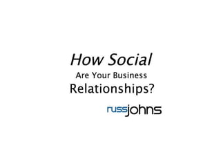 Social Customer Relationship Management