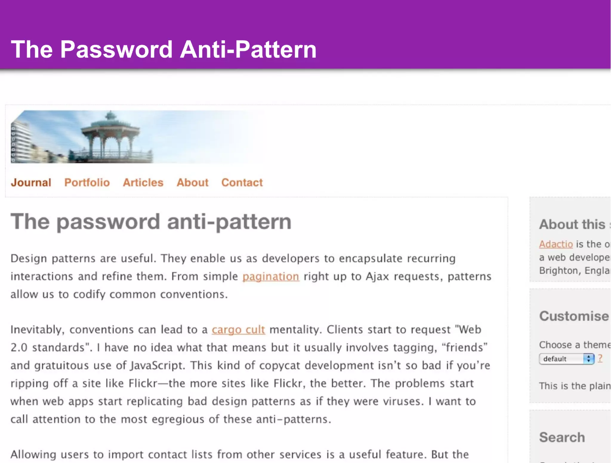 Social Design For Patternistas