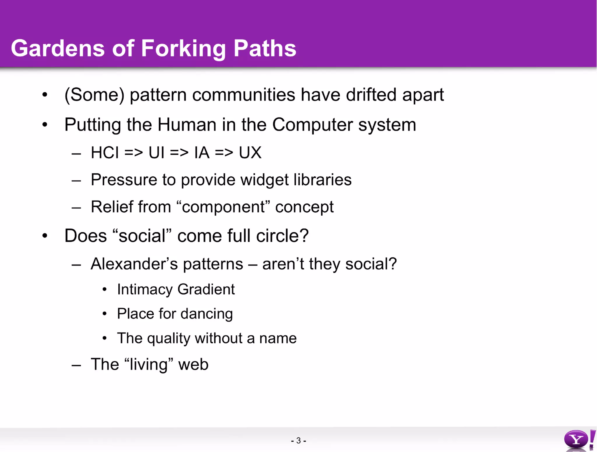 Social Design For Patternistas