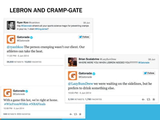 LEBRON AND CRAMP-GATE
 