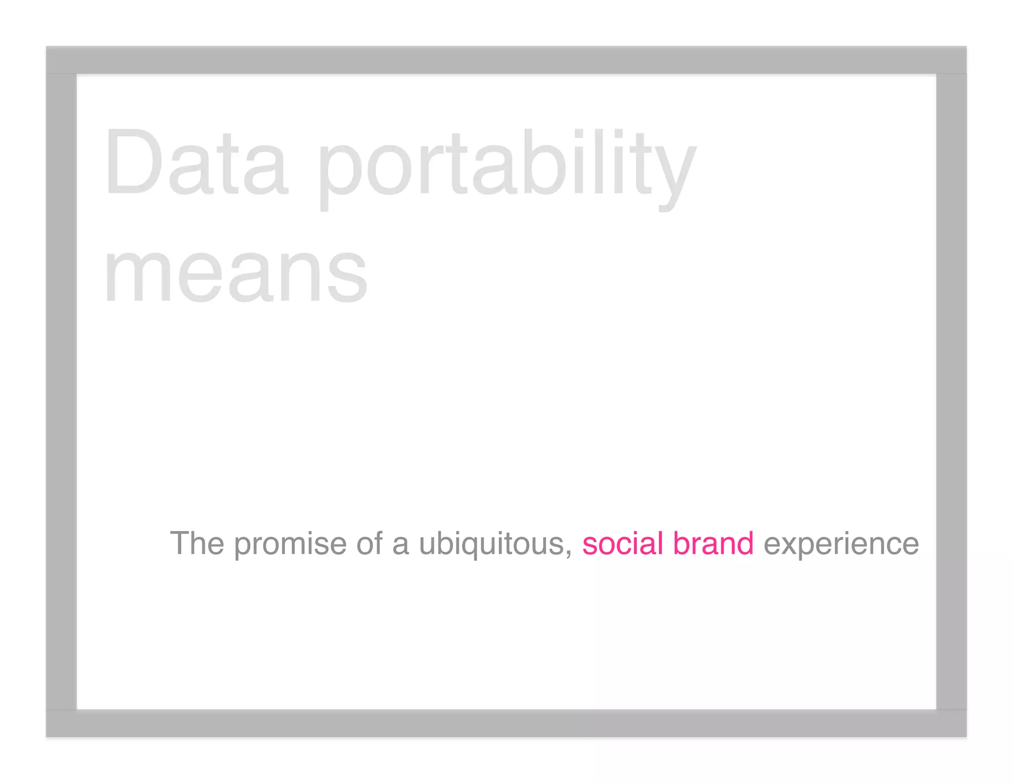 What's The Social Graph Got To Do With It?
