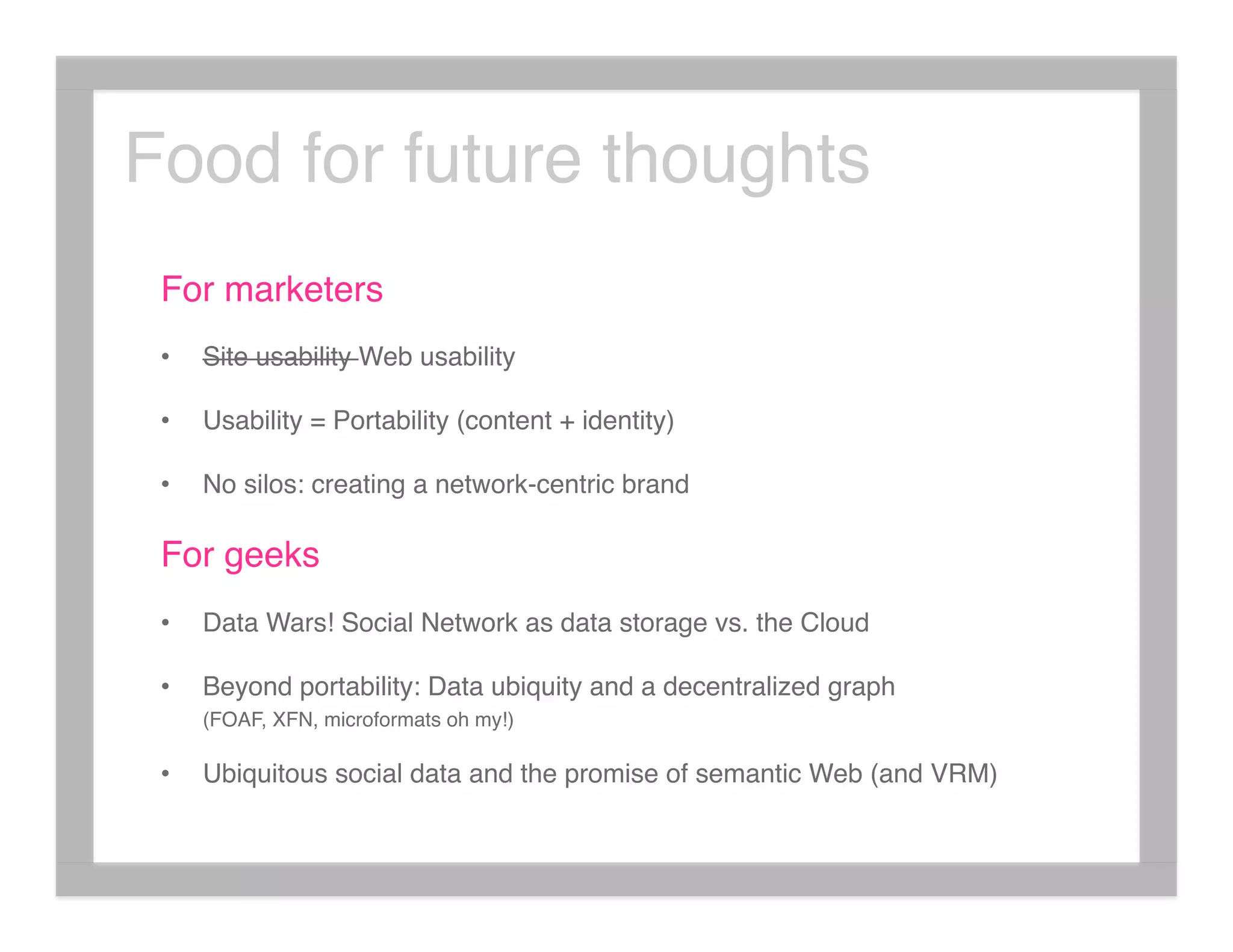 What's The Social Graph Got To Do With It?