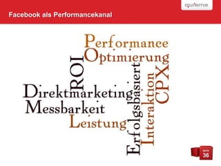 Facebook als Performancekanal




                                SEITE

                                36
 