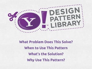 What Problem Does This Solve?
  When to Use This Pattern
     What's the Solution?
    Why Use This Pattern?
 