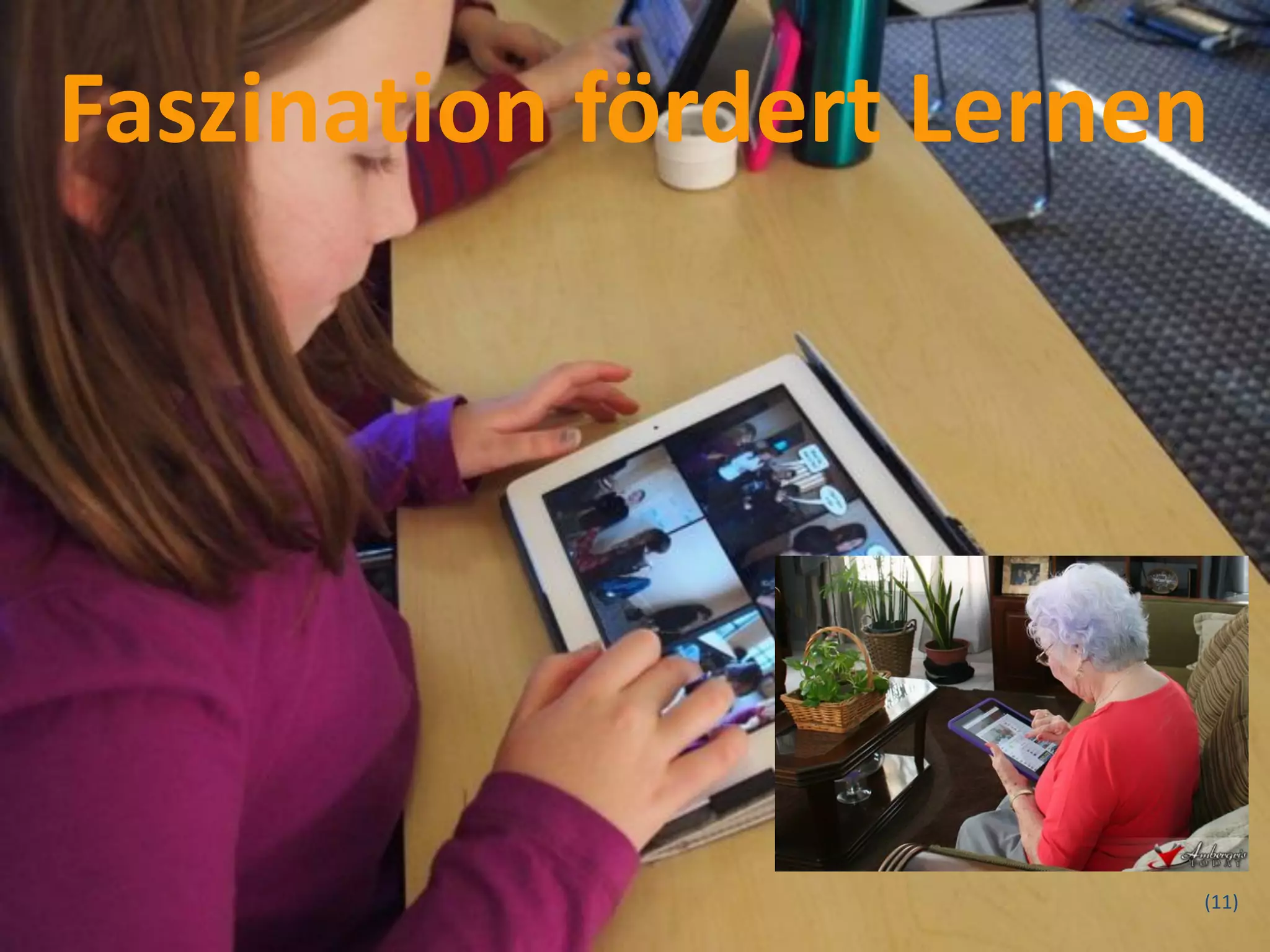 Faszination fördert Lernen




                         (11)
 