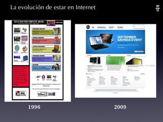 La evolución de estar en Internet 1996 2009 