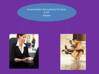 A conversation that could last for hours  A LOT  cheaper 